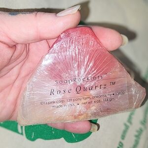 SoapRocklets Rose Quartz Soap